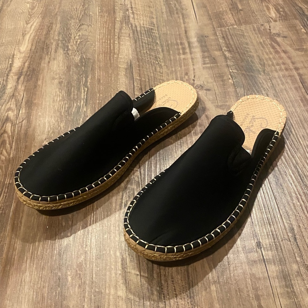 Sea star beach water shoes - harbourside mule - Summer slip on espadrilles